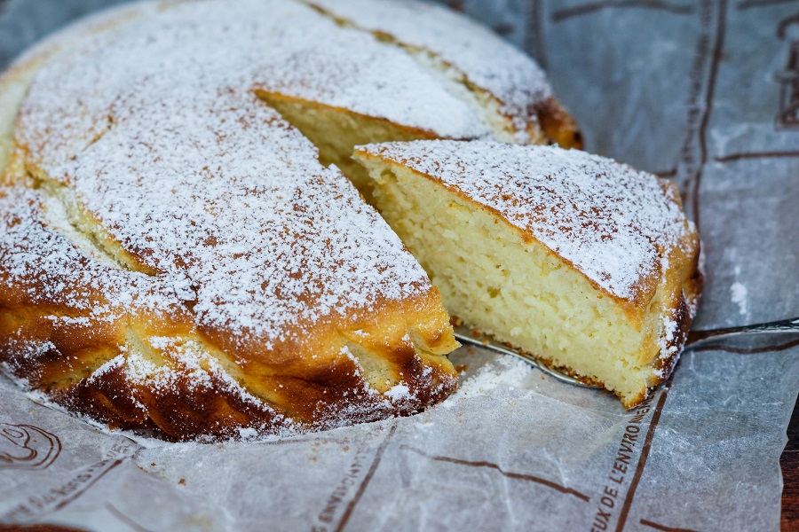 Italienischer Ricotta-Kuchen - Blechrein